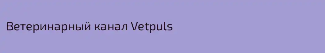 Ветеринарный канал Vetpuls